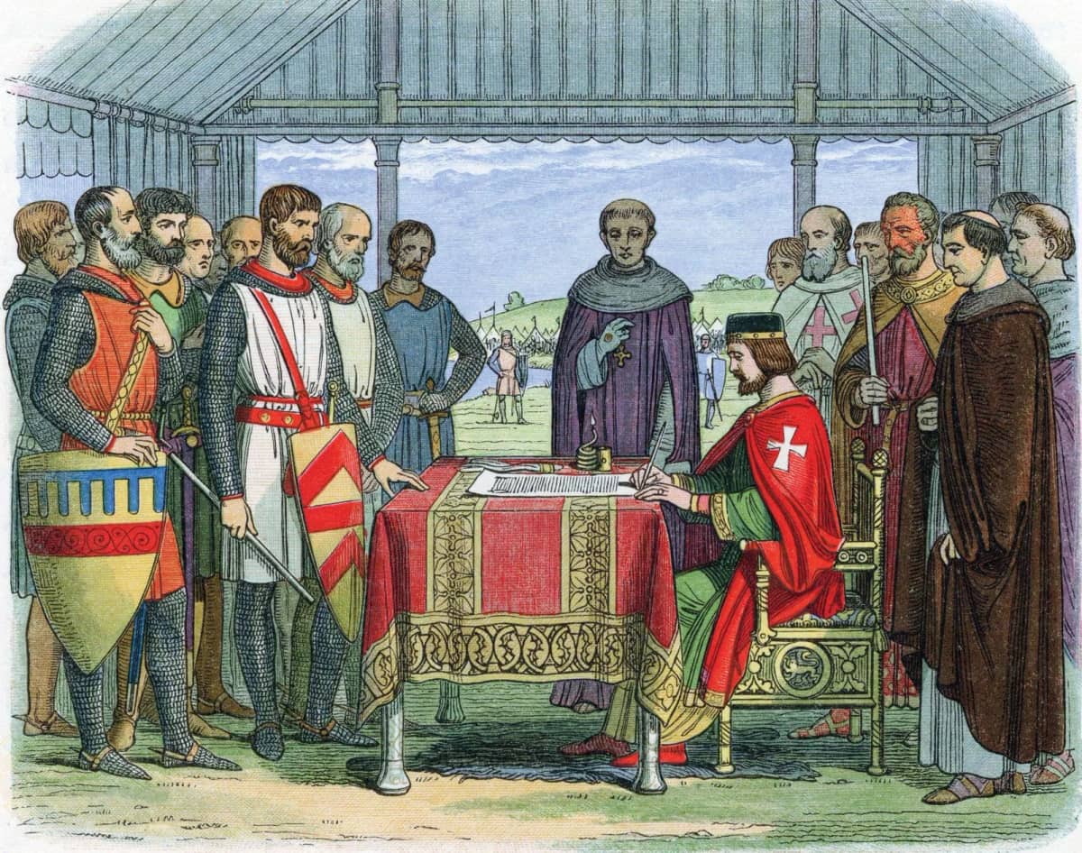 Magna Carta loi oikeusvaltion perustan